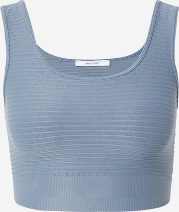 ABOUT YOU Топ 'Gwenda' в Синий: спереди