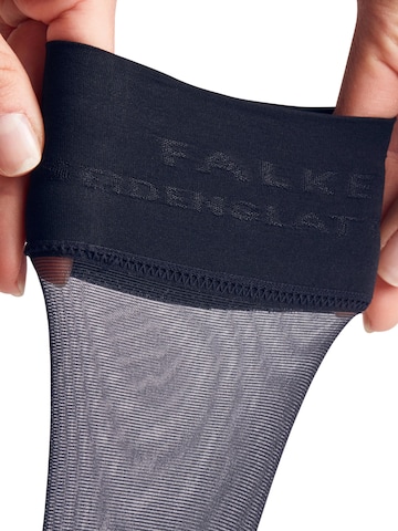 FALKE Knee High Socks 'Seidenglatt' in Blue