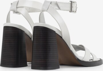 BRONX Strap Sandals in White