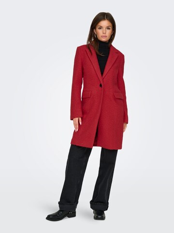 Manteau mi-saison 'ONLVALERIA' ONLY en rouge