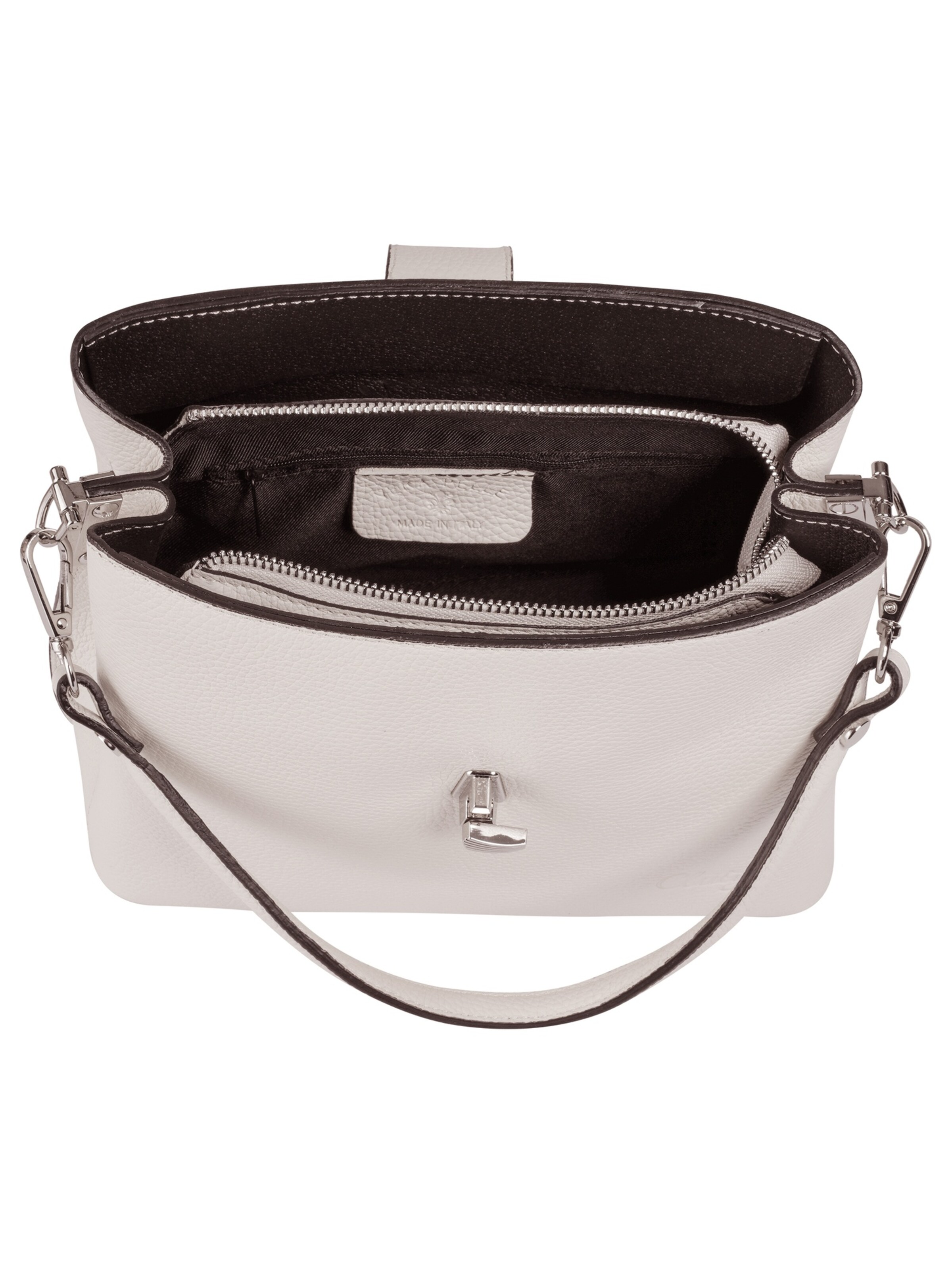 Sac à bandoulière Cluty en blanc