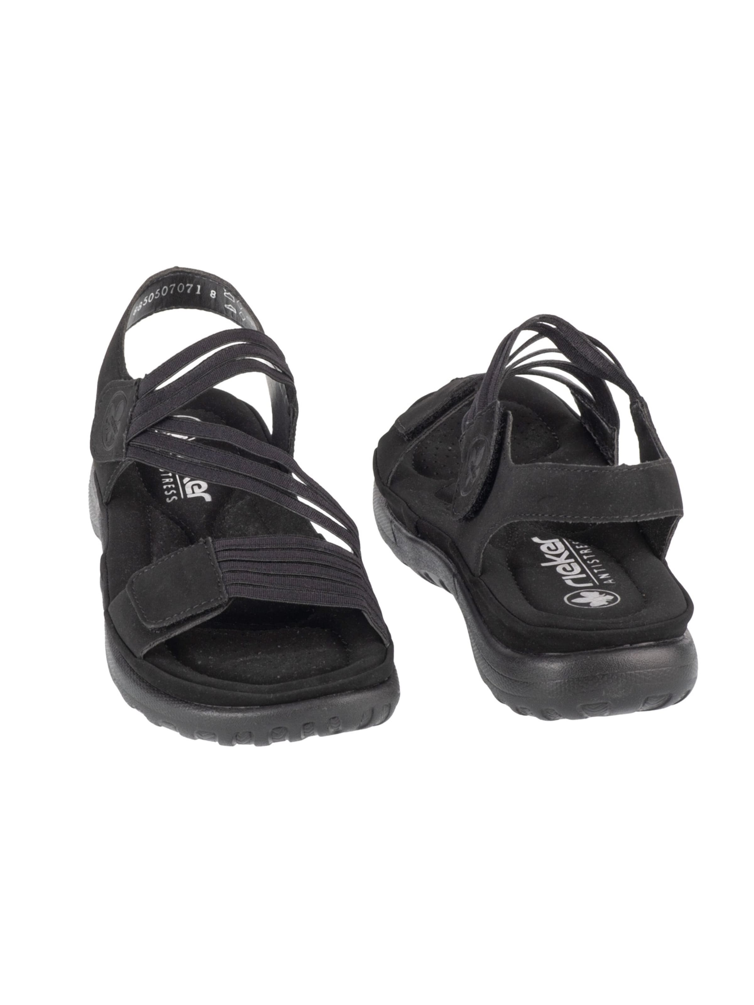 Rieker Sandaal 'Rieker Sandals 64870' in Zwart