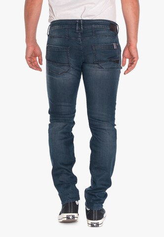 Le Temps Des Cerises Regular Jeans in Blau