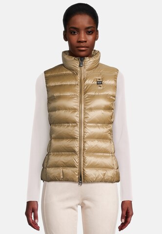 Blauer.USA Vest in Brown: front