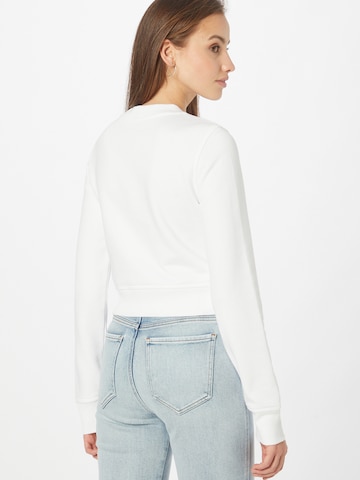 DIESEL Sweatshirt 'SLIMMY' in White