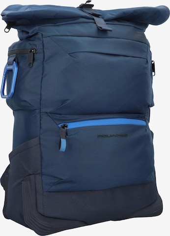 Piquadro Rucksack 'Corner ' in Blau