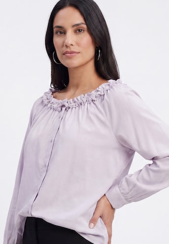 usha BLACK LABEL - Blusa em roxo
