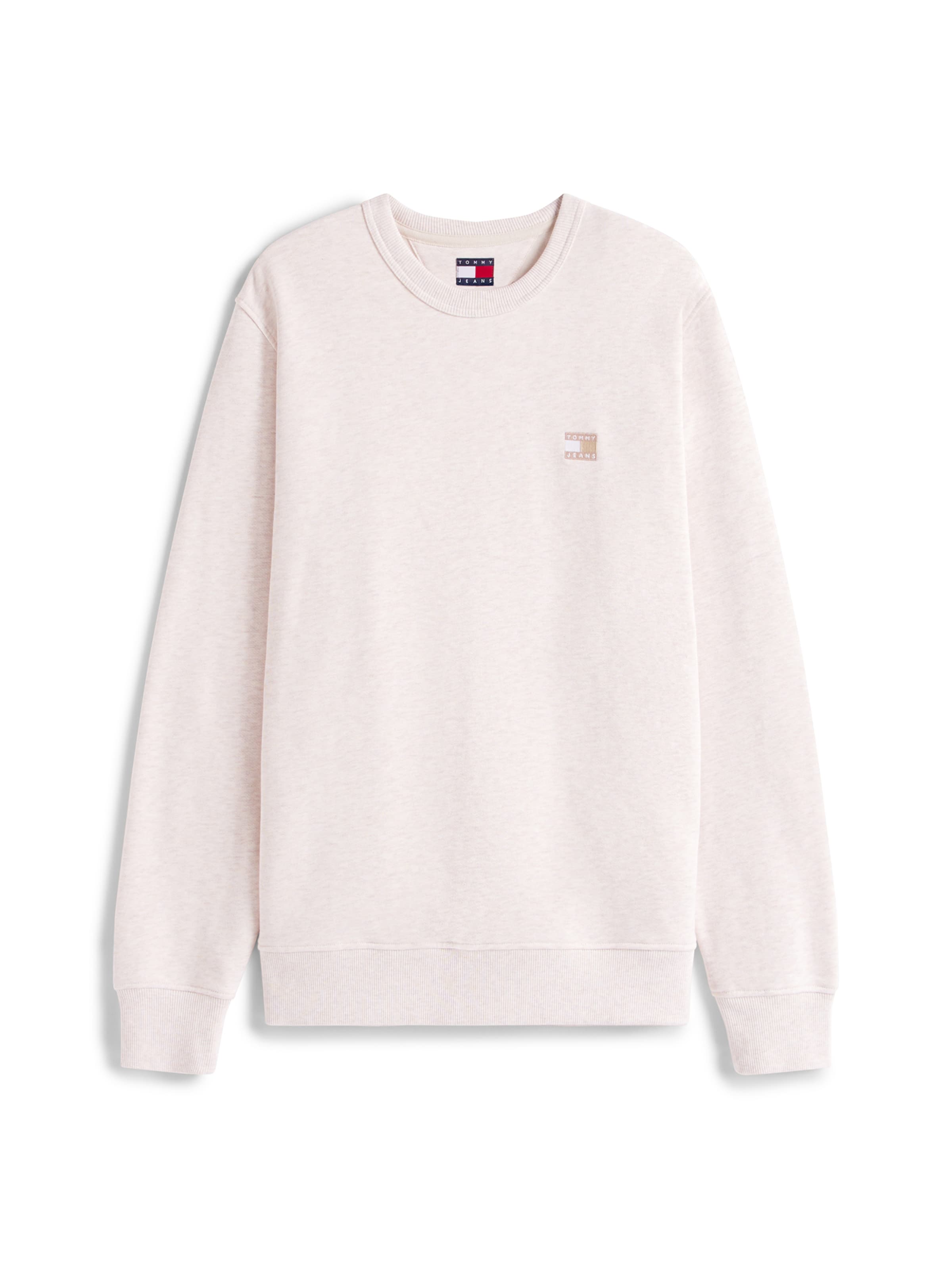 Tommy Jeans - Sudadera en beige: frente