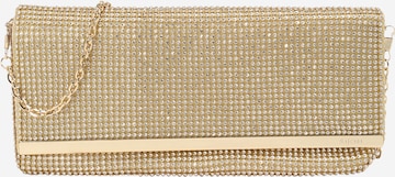 mascara Clutch in Gold