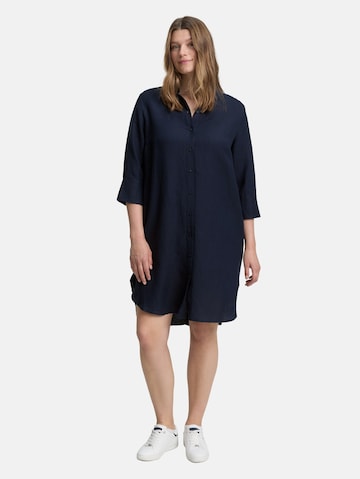 Tom Tailor Women + Blousejurk in Blauw: voorkant