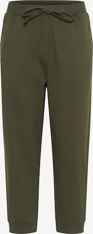 Pantalon 'KAAnne' Kaffe en vert : devant