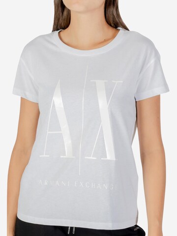Maglietta '8NYTCX YJG3Z' di ARMANI EXCHANGE in bianco