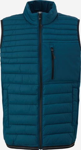 s.Oliver Vest in Blue: front