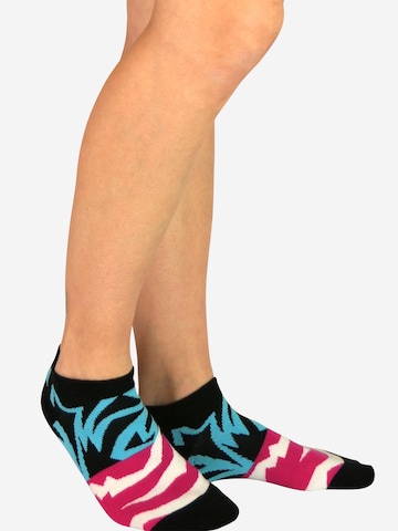 Chaussettes UNABUX en noir : devant