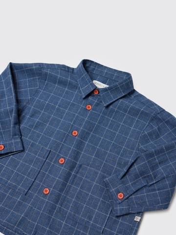 Maru + Bo Shirts 'CHECKED SHIRT WITH POCKETS' i blå