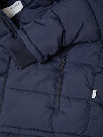 SELECTED HOMME Winterjas 'SLHCooper' in Blauw