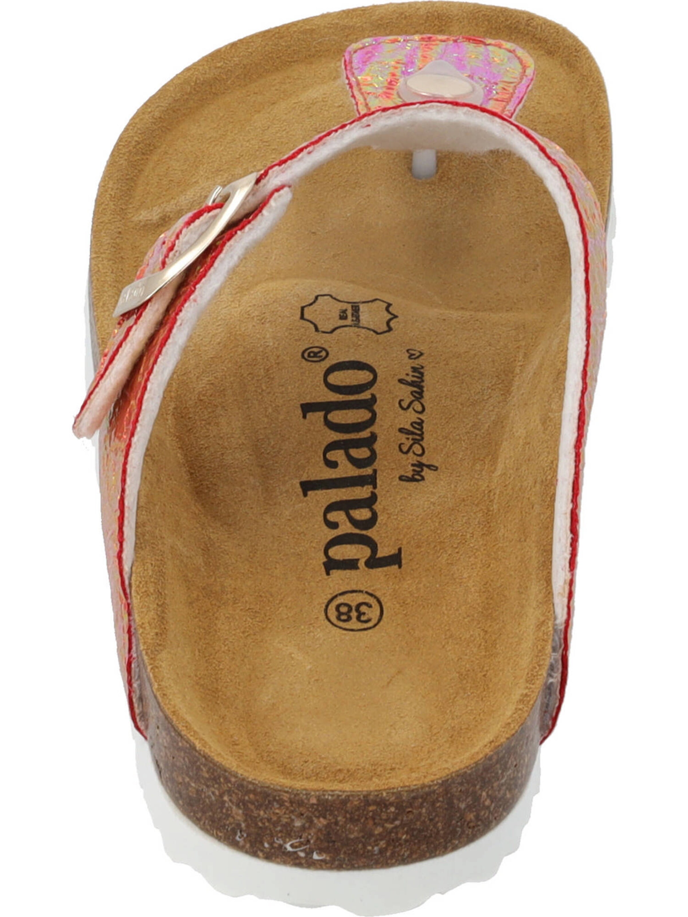 Palado by Sila Sahin Pantolette 'Kos Disco' in Rot