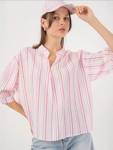 Bigdart - Blusa em rosa