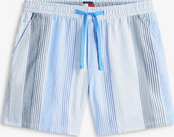 Tommy Jeans Normalny krój Spodnie w kolorze niebieski: przód