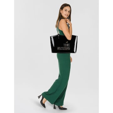 Love Moschino Schoudertas in Zwart: voorkant