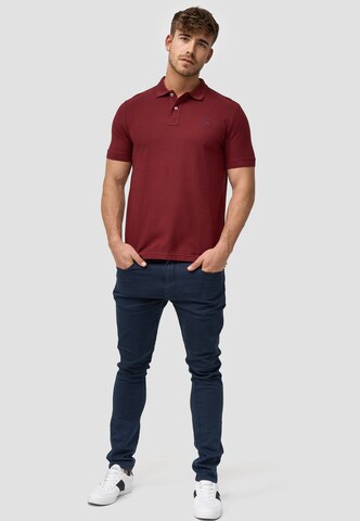 T-Shirt ' Wadim ' INDICODE JEANS en rouge