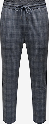 Only & Sons Slim fit Trousers 'LINUS' in Blue: front