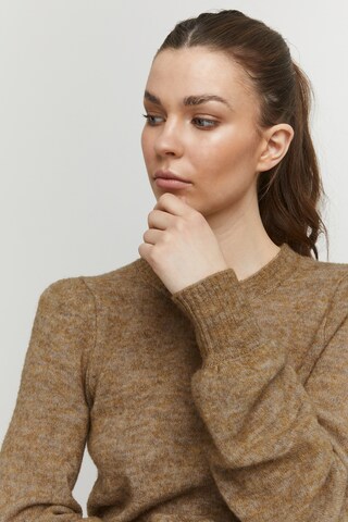 b.young Knit dress in Beige