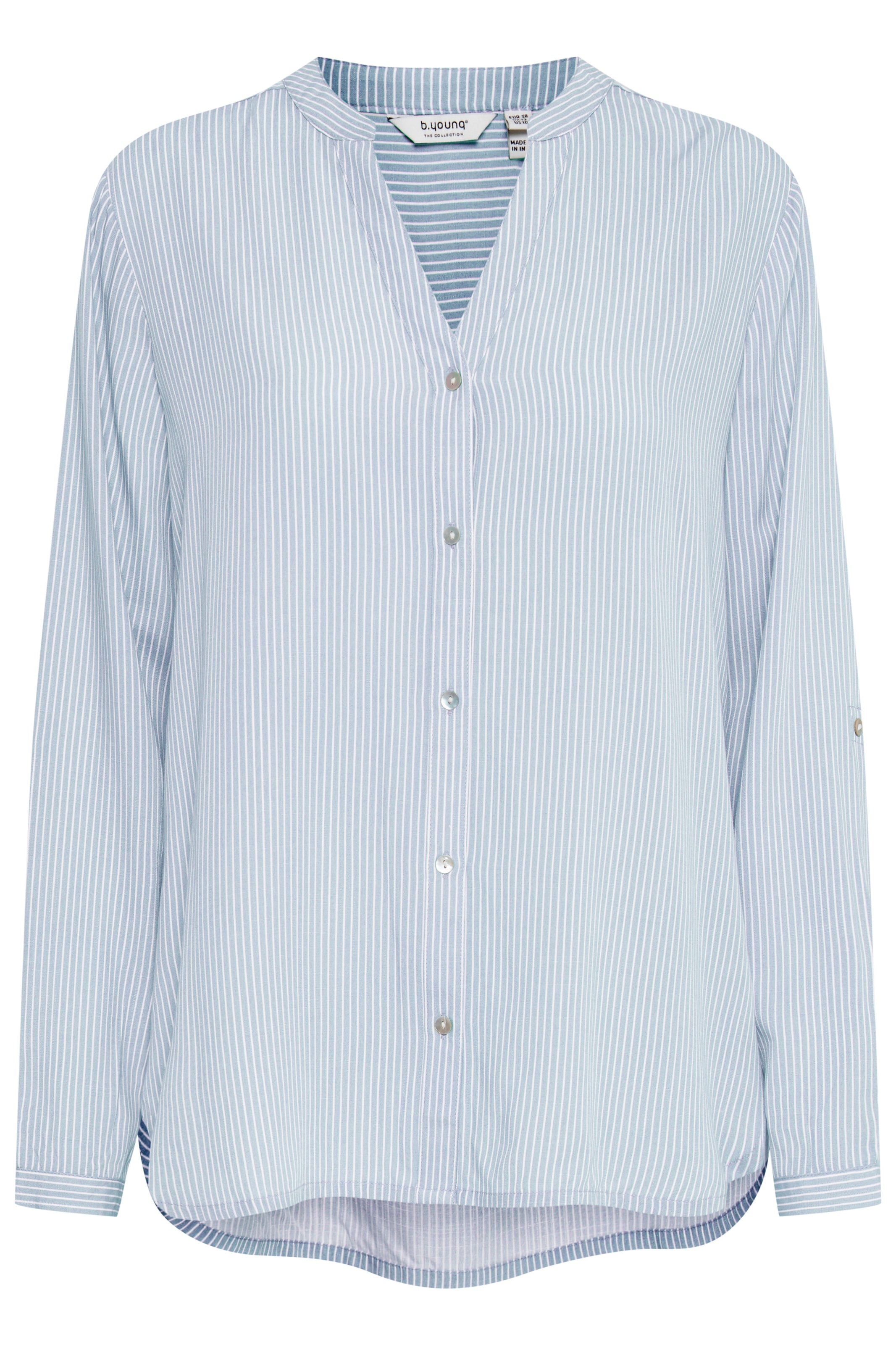 b.young Blouse in Blue: front