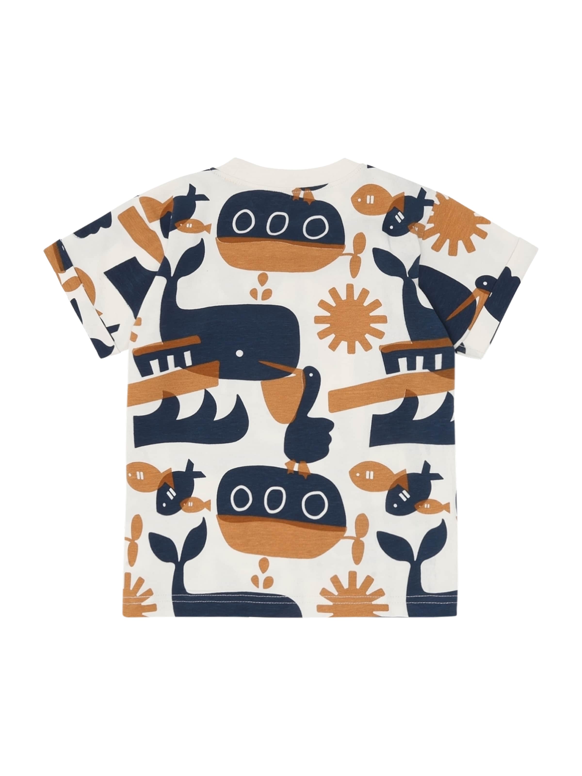 T-Shirt 'Anton Oceanlife' Hust & Claire en blanc