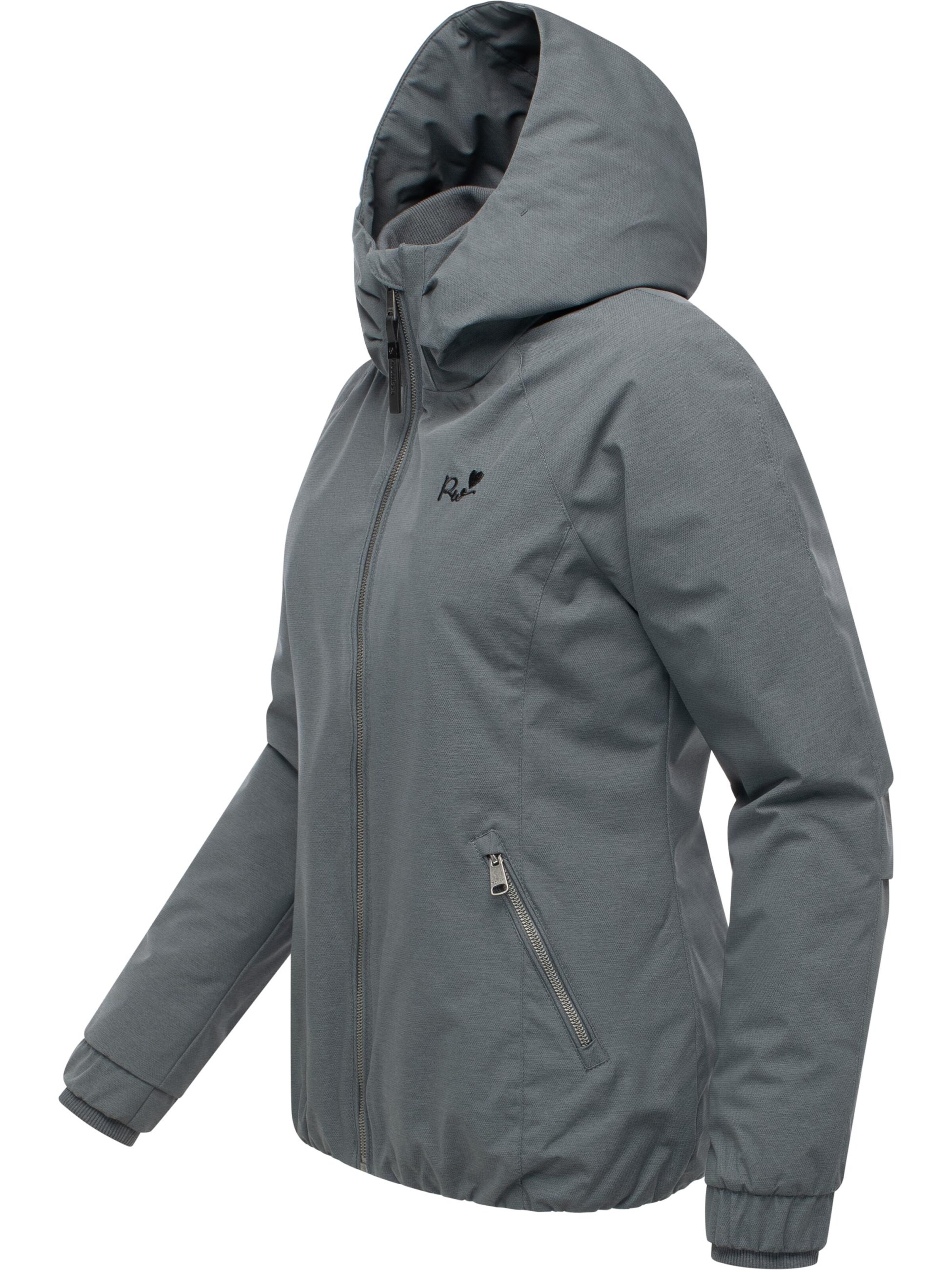 Ragwear Weatherproof jacket 'Dizzie Warm II' in Grey