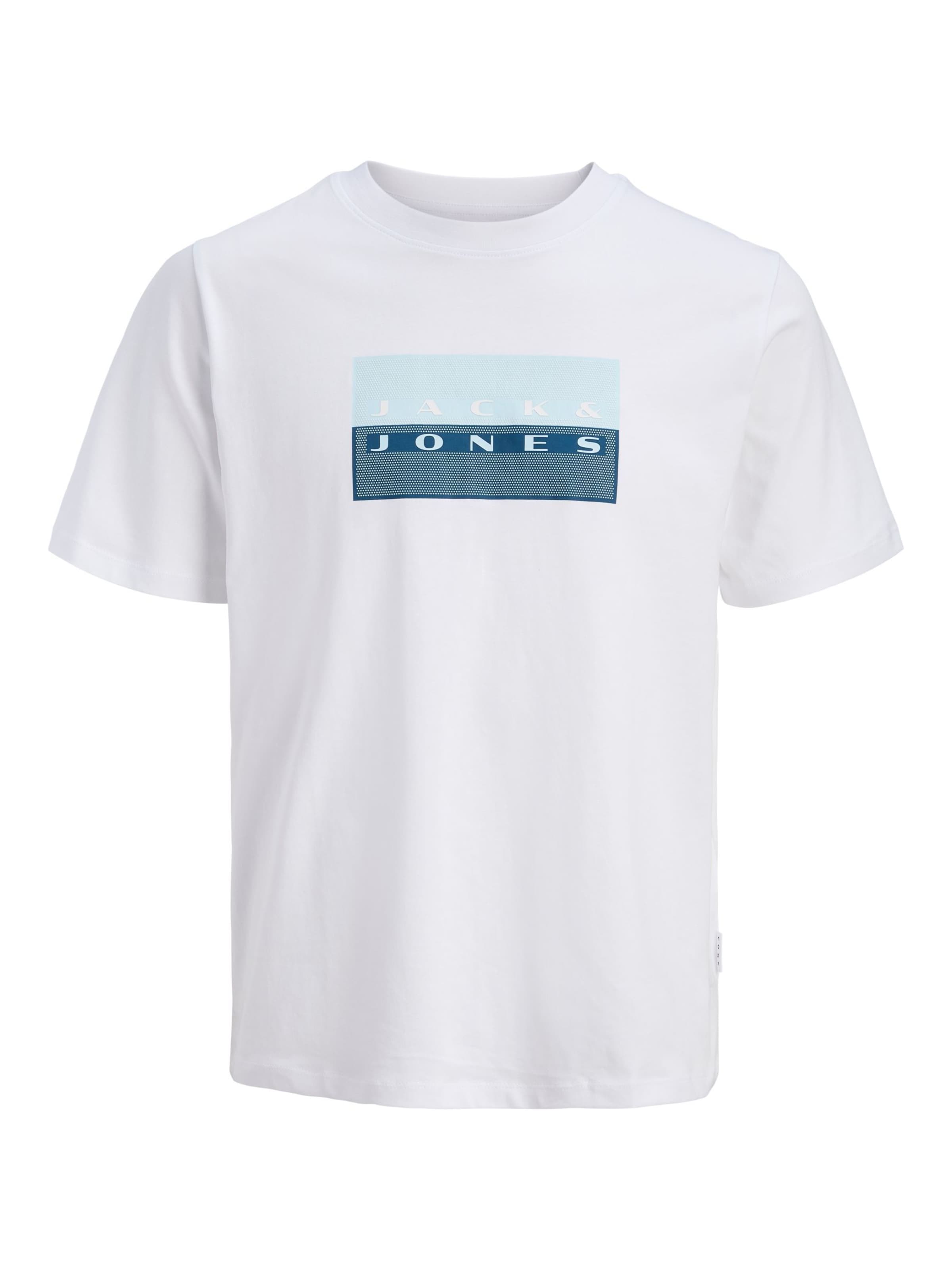 Jack & Jones Plus Shirt 'JCOFUSION' in White: front