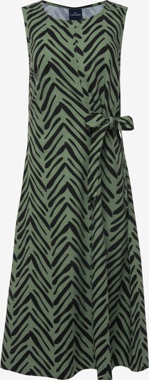 LAURASØN Kleid in grün / schwarz, Produktansicht