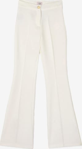 Pantaloni di oltre in bianco: frontale