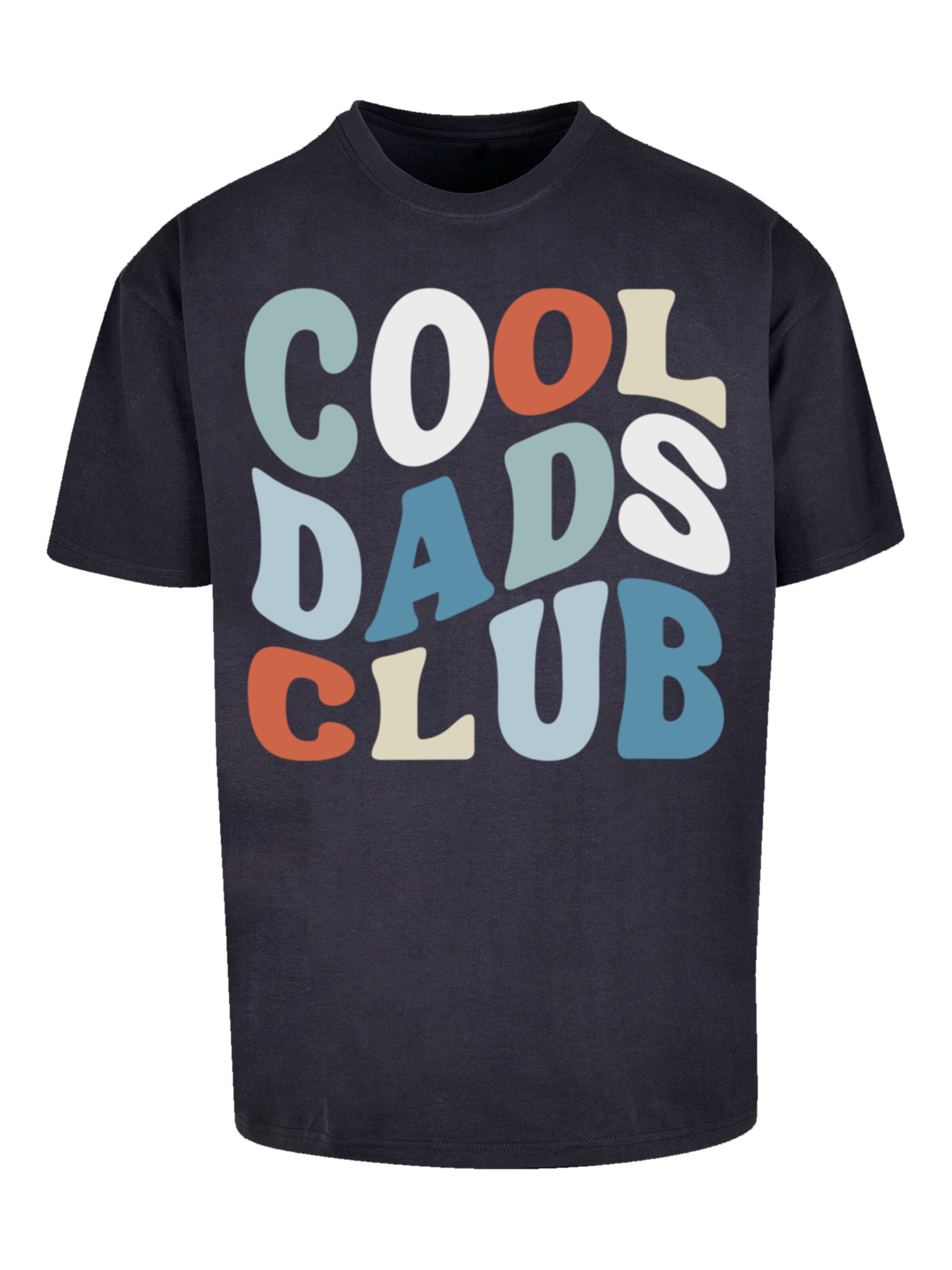 F4NT4STIC T-Shirt 'Cool Dads Club' in Blau: Vorderseite