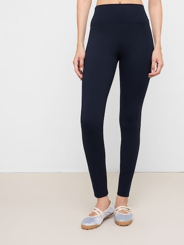 CALZEDONIA Skinny Leggings in Blue: front