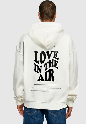Merchcode Sweatshirt 'Love In The Air' in White