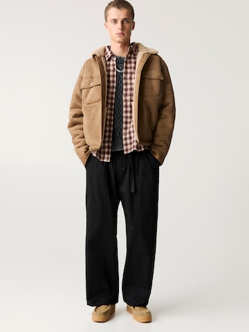 Pull&Bear Tussenjas in Bruin