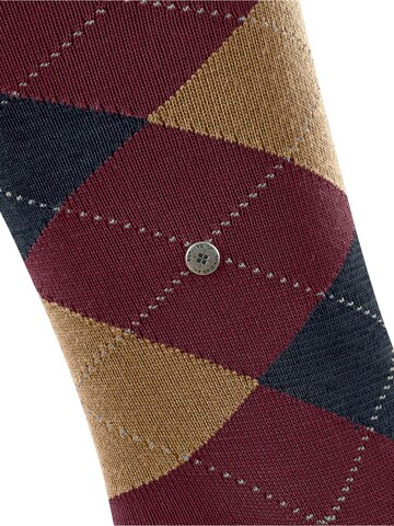 BURLINGTON Knee High Socks 'King' in Red