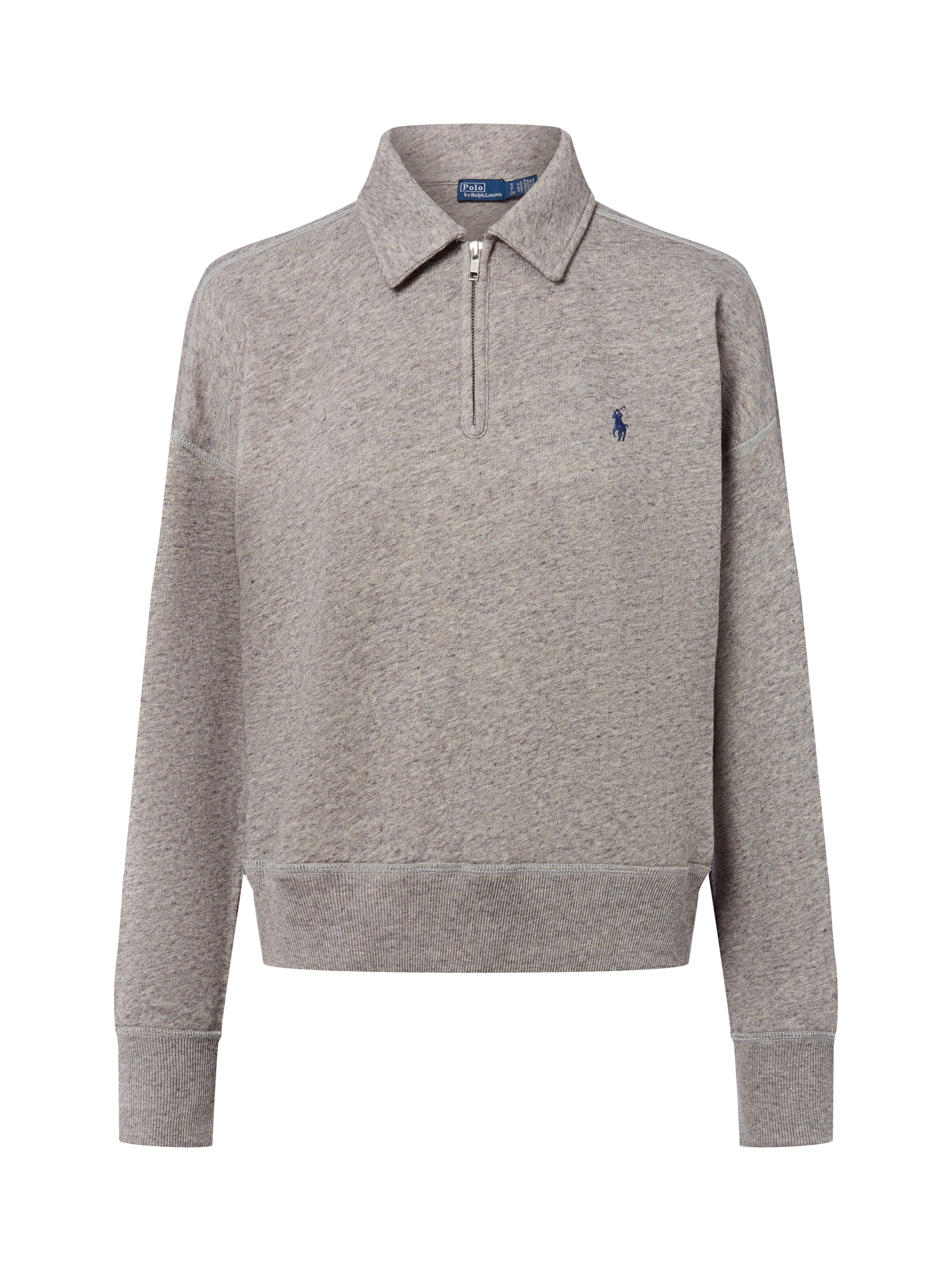 Pull-over Polo Ralph Lauren en gris : devant