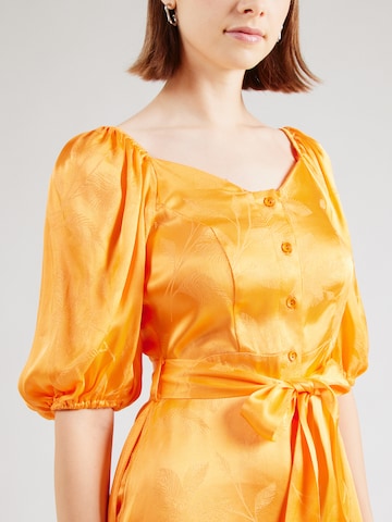 Closet London Платье 'Closet London Sweetheart Neck Dress D7885' в Оранжевый