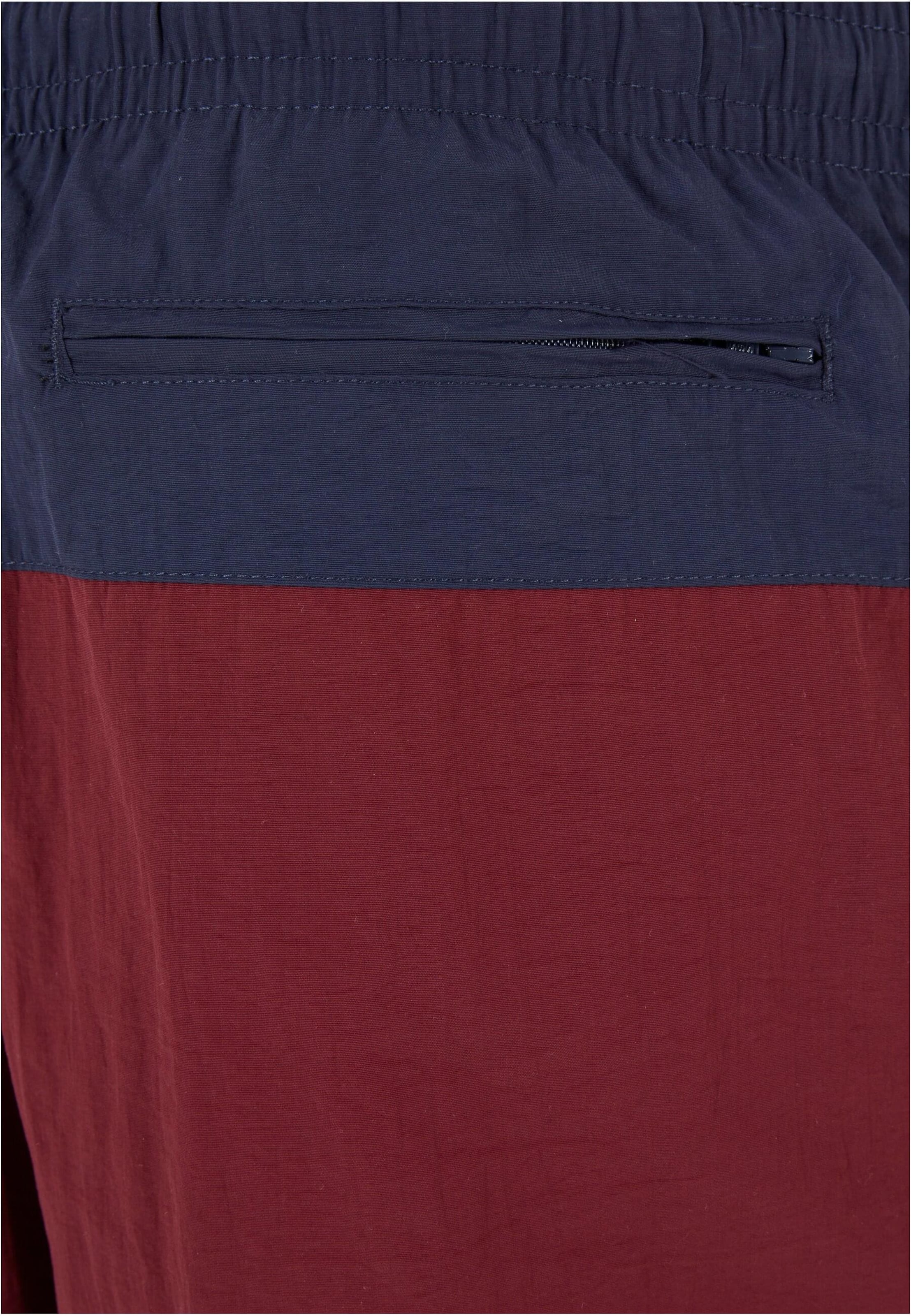 Urban Classics Plavecké šortky – červená