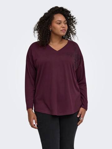 ONLY Carmakoma Top in Red: front