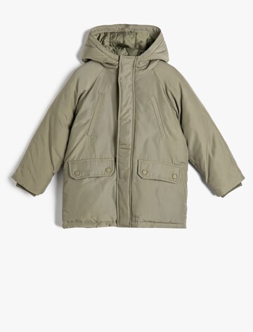 Koton Between-Season Jacket in Green: front