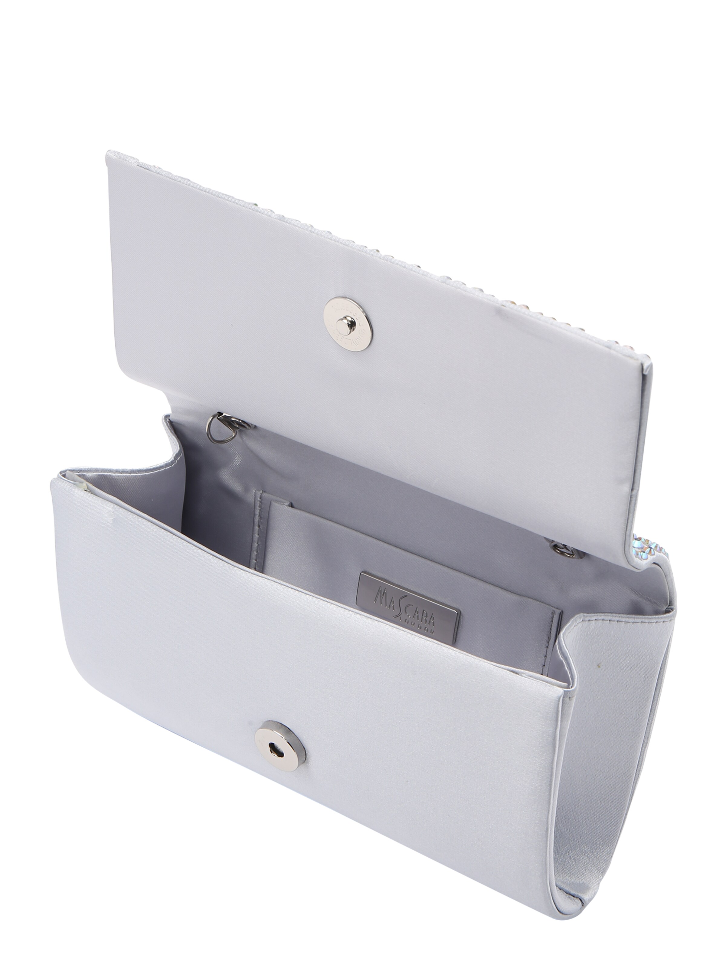 mascara Клатч в Серебристый