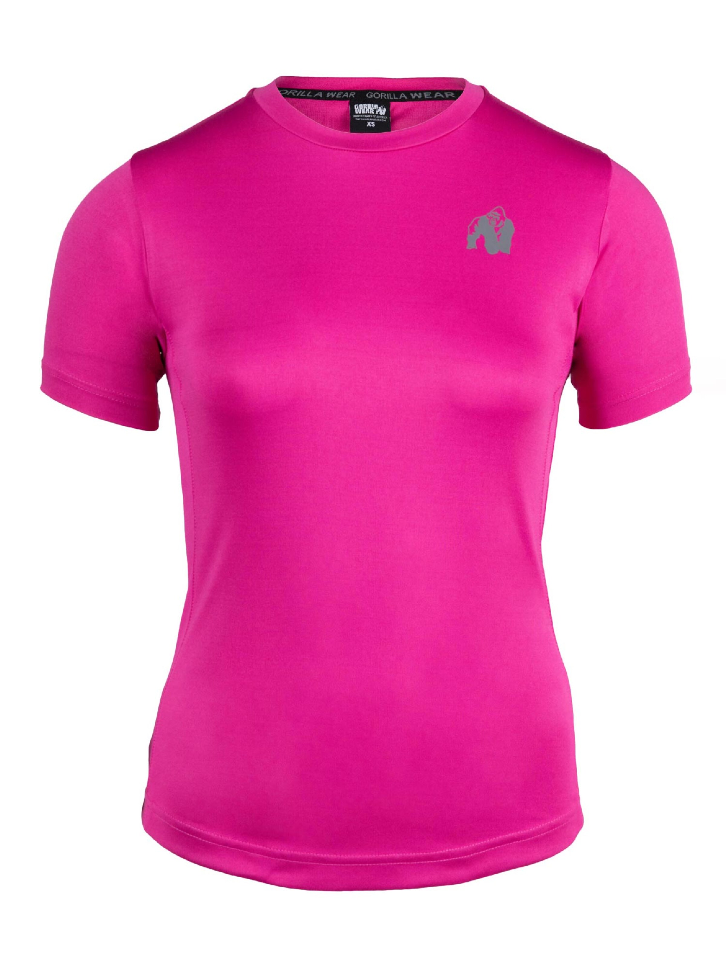 Maglia funzionale 'Raleigh' di Gorilla Wear in rosa: frontale