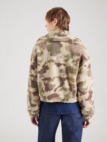 ONLY Fleece Jacket 'ONLSOL' in Brown