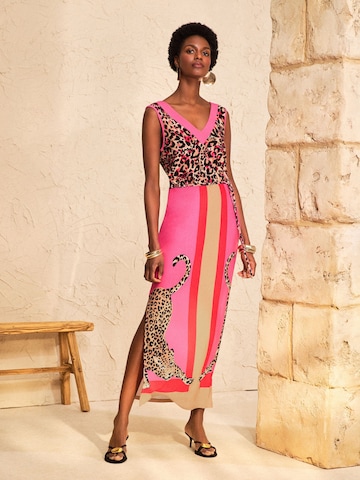 love & roses - Vestido em rosa