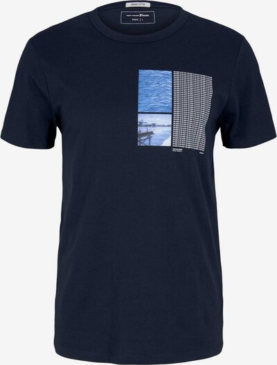 TOM TAILOR DENIM T-Shirt mit Print in navy, Produktansicht