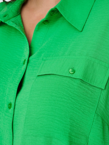 ONLY Carmakoma Bluse 'Joleen' i grøn