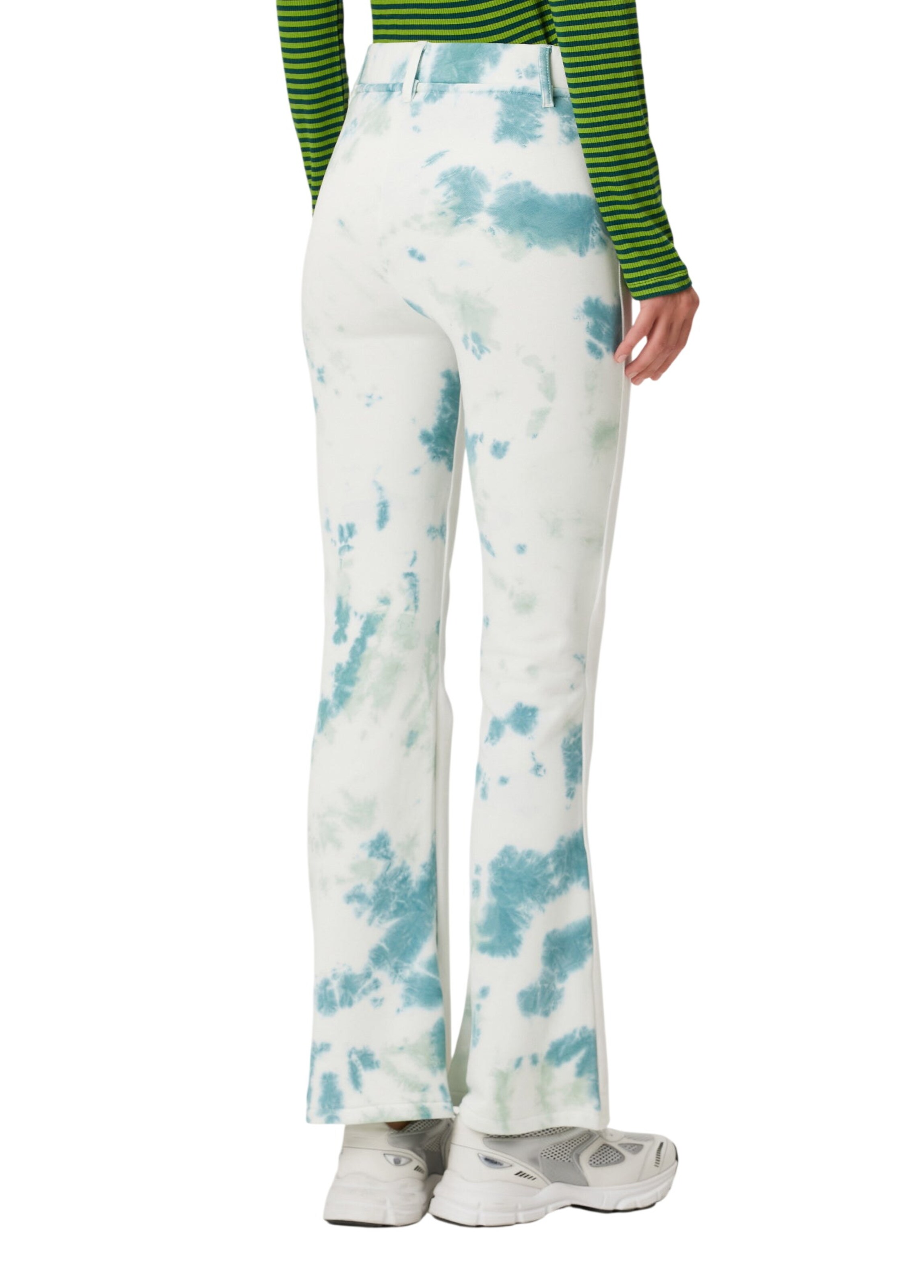 évasé Pantalon BASSIGUE en blanc